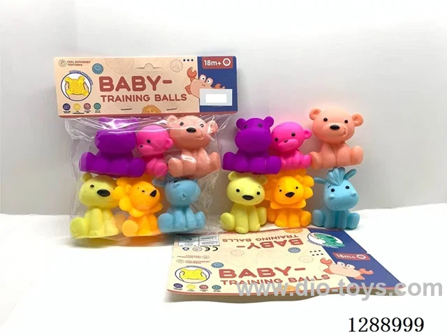 PVC Soft Rubber Animal Set