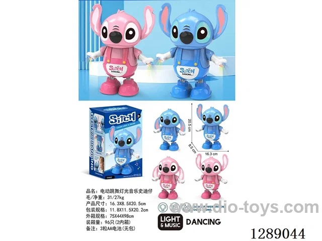 B/O dancing Stitch W L/M not included battery