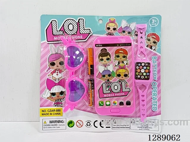 Cell Phone included battery + Watch + Glasses
