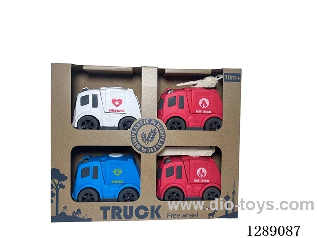 Free Wheel Vehicles 4PCS
