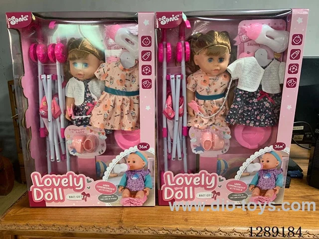 Eco-Friendly Doll Set (Plastic Car)