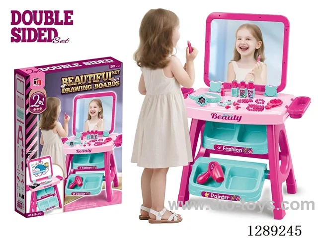 2-in-1 Study Desk + Dressing Table
