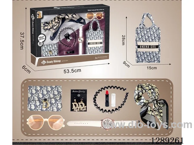 Makeup Accessories + Handbag