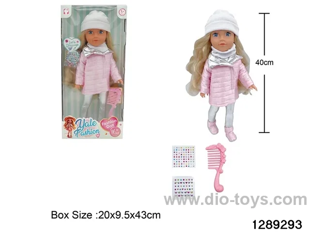 16inch doll in window box
