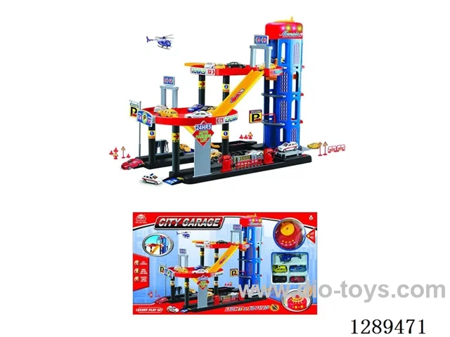 Electric Multi-Level Parking Garage