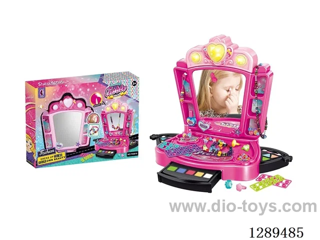 Star-Themed Dressing Table Bead Decoration Set (Lights and Music)