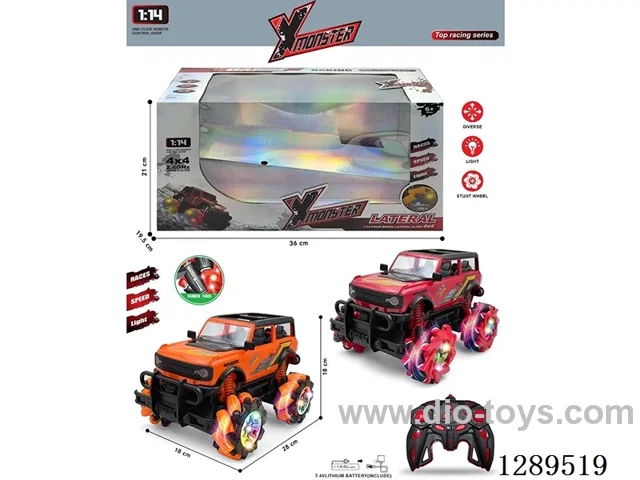 9ch RC car with light included battery