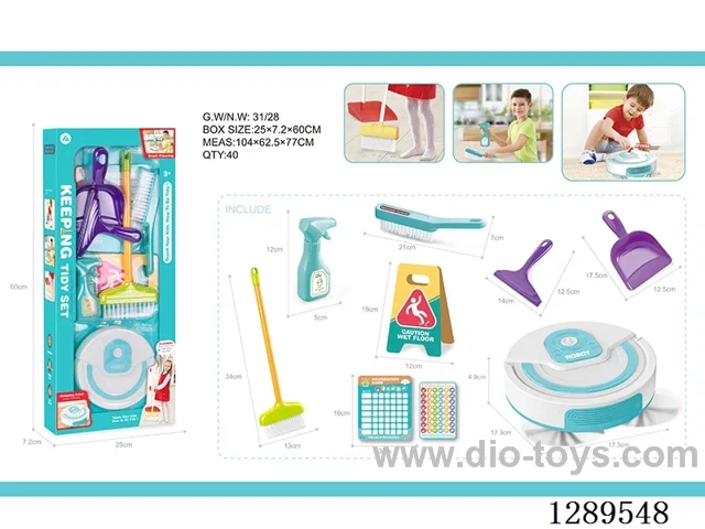 Sweeper Set (Electric, universal; 3 AA batteries not included)