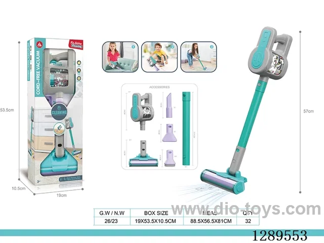 Vacuum Cleaner Set (Electric; 2 AA batteries not included)