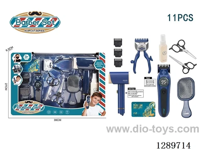 Hair Styling Set (Hair Dryer and Hair Clipper, 11-PCS Set)