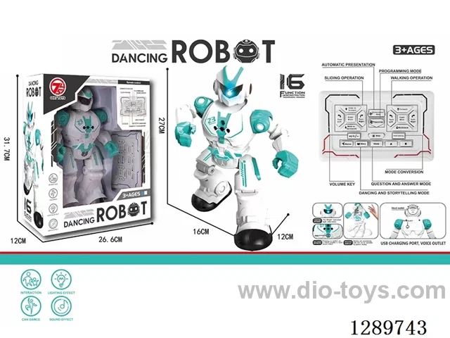 (Infrared) Smart Robot - Motion Programming / Gesture Recognition / Stories / Q&A / Dancing / Included Battery