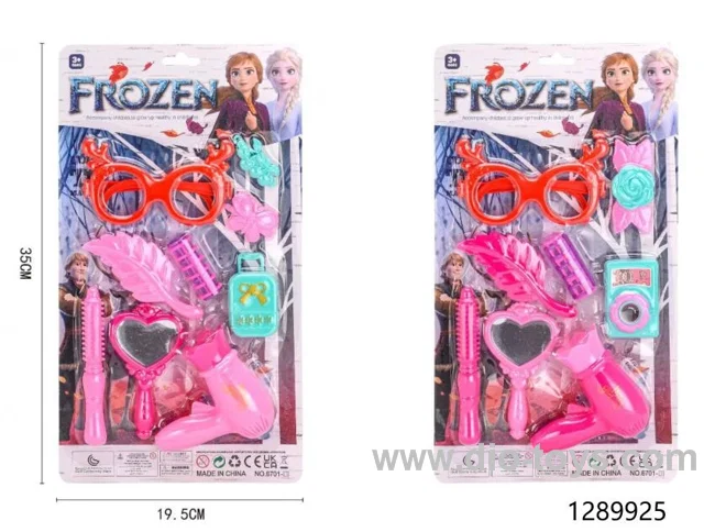 make up toy in blister card 2 set mixed loading