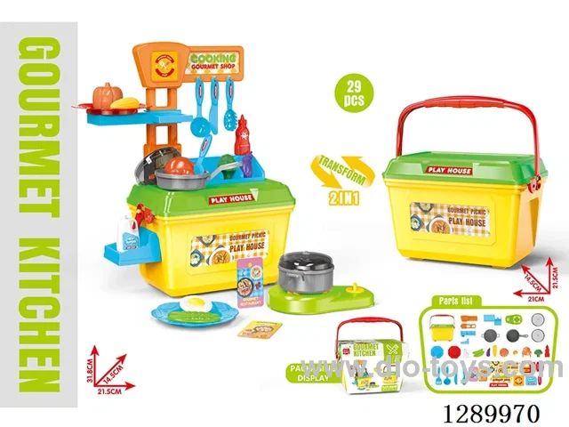 Kitchen Set, Carry Case (29 pcs)
