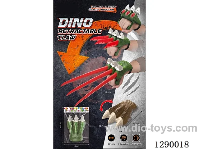 Retractable Dinosaur Claw  2 Colors