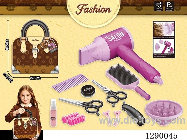 Hair Salon Hair Dryer and Accessories Set (14PCS) - not included battery