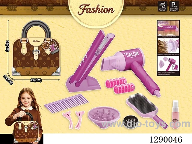 Hair Salon Hair Dryer and Accessories Set (13PCS) - not included battery