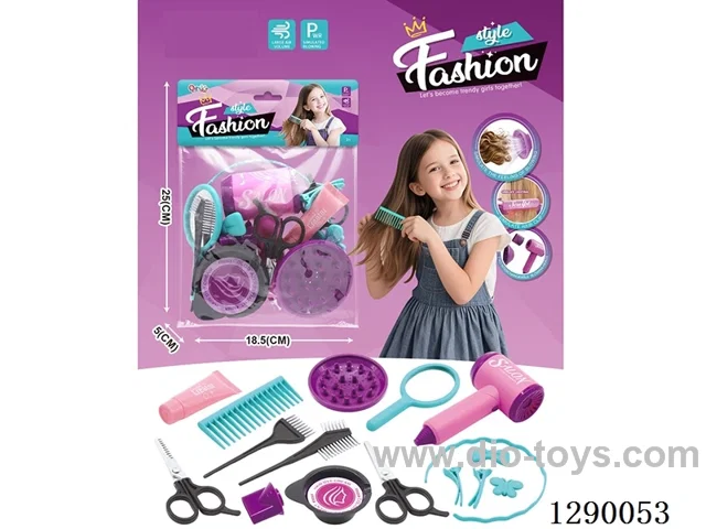 Hair Salon Hair Dryer and Straightener Set (18PCS) - not included battery
