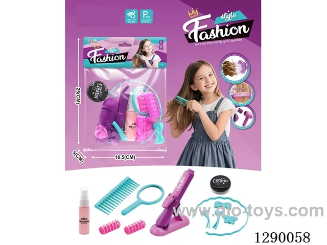 Hair Salon Hair Dryer, Straightener, and Accessories Set (14PCS) - Included Battery