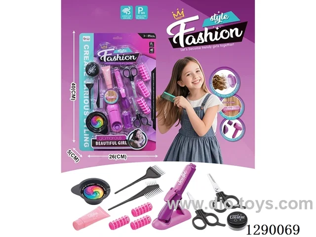 Hair Salon Straightener Set (13PCS) - Included Battery