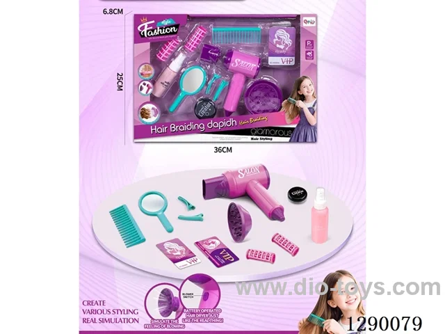 Hair Dryer Home Use Set (13PCS) - not included battery