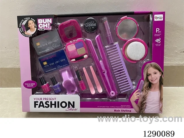 Hair & Beauty Straightener Set (14 pcs) - not included battery