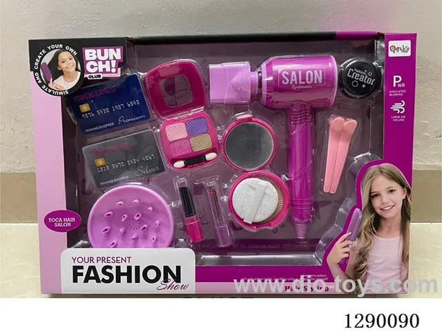 Hair & Beauty Hair Dryer Set (12 pcs) - not included battery