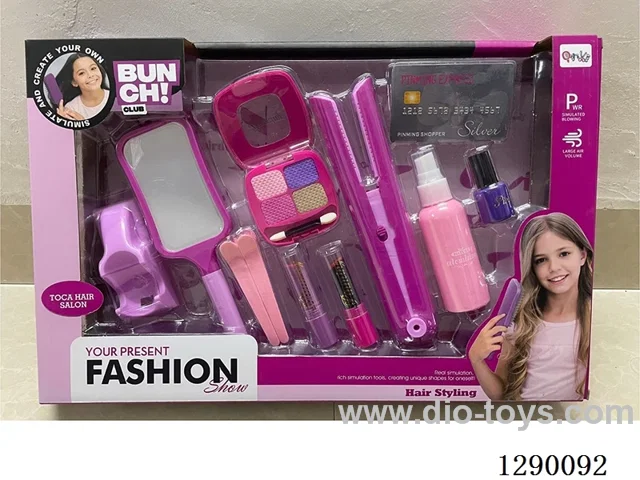 Hair & Beauty Straightener Set (11 pcs) - not included battery