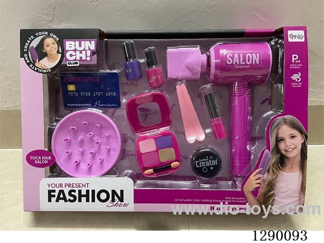 Hair & Beauty Hair Dryer Set (11 pcs) - not included battery