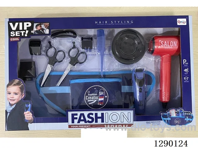 Hair Dryer, Clipper, and Tool Waist Bag Set (11PCS)