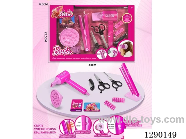 Hair Salon Hair Dryer and Straightener Set (12PCS)
