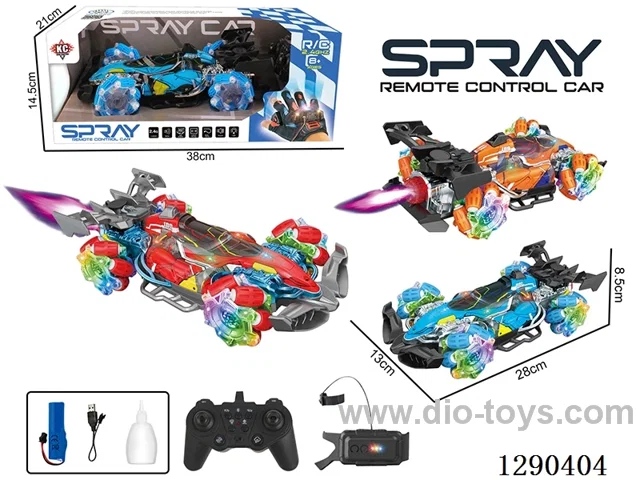RC Stunt Car with Dual Controllers (Handheld and Watch) included battery
