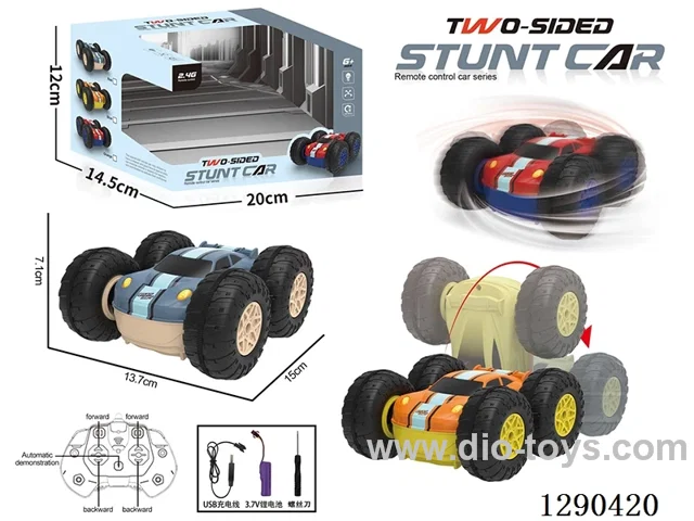 2.4G rc stunt car included battery
