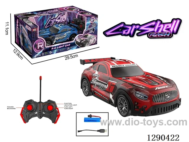 1:22 27MHZ RC car with light included battery