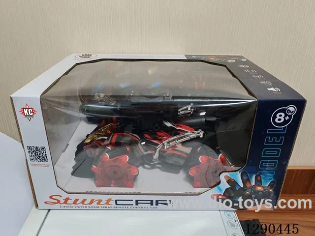 RC Stunt Car with water bullet/Handheld Remote Control 3 colors included battery