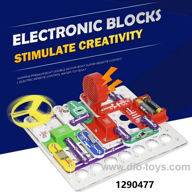 STEM Electronic Blocks Kits in color box