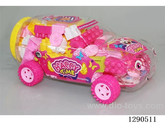 (GCC) Girls’ Series - Large Off-Road Vehicle, Assorted Colors, Net Weight 350 g (Approx. 65 pcs)
