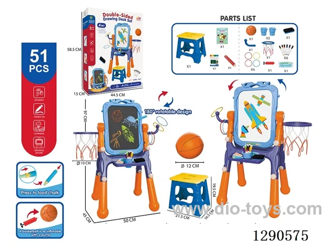 Vertical writing board 4 in 1