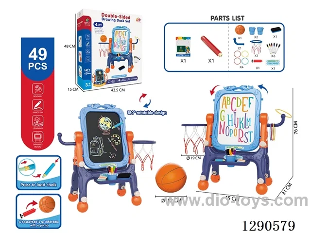 Vertical writing board 4 in 1