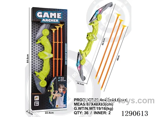 Folding Flashlight Bow