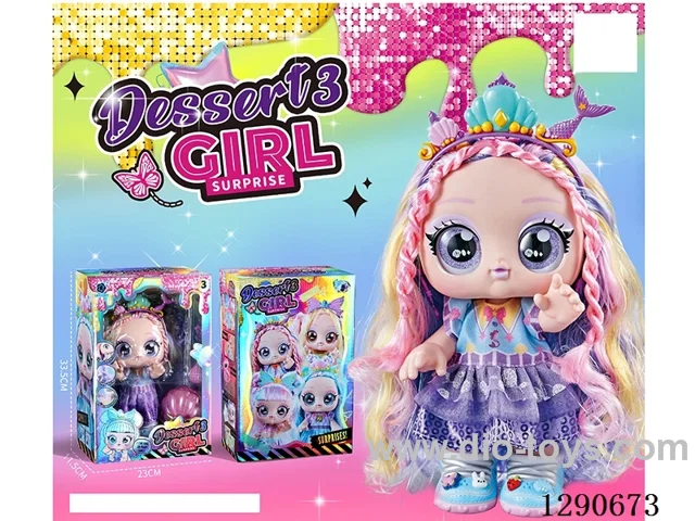 3rd Generation 12-Inch Surprise Sweetheart Music Kendi Doll (Includes Colorful Stickers + Blind Box Jewelry Case)