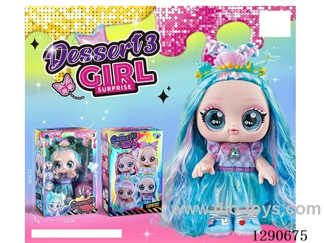 3rd Generation 12-Inch Surprise Sweetheart Music Kendi Doll (Includes Colorful Stickers + Blind Box Jewelry Case)