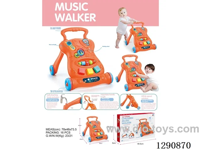 Educational Baby Walker (with Music and Lights)