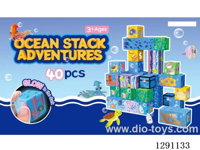 Underwater World Magnetic Beads, 40PCS