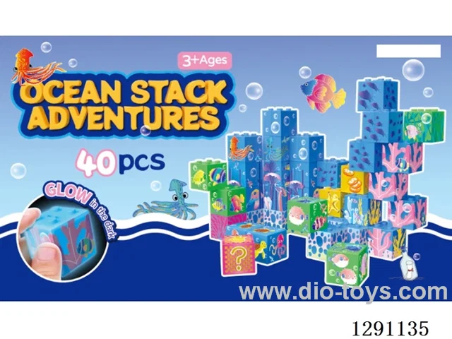 Underwater World Magnetic Beads, 40PCS