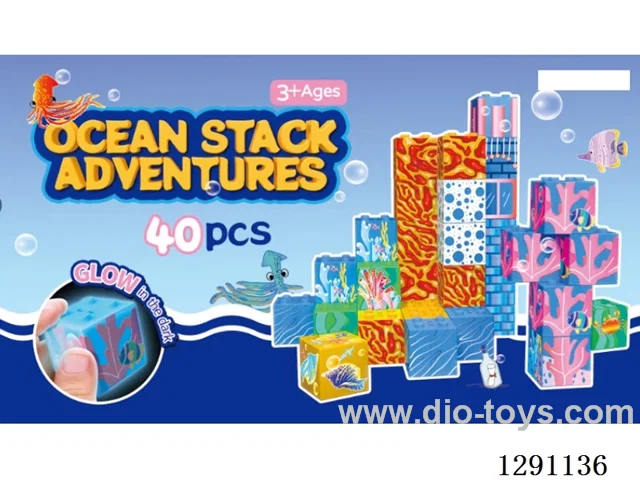 Underwater World Magnetic Beads, 40PCS
