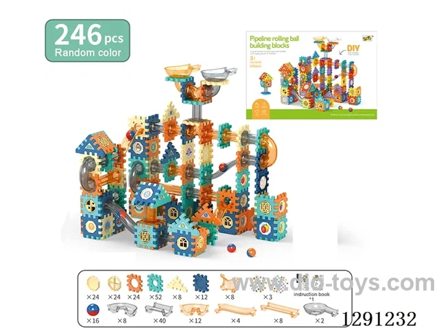 Pipe Building Blocks, 246PCS