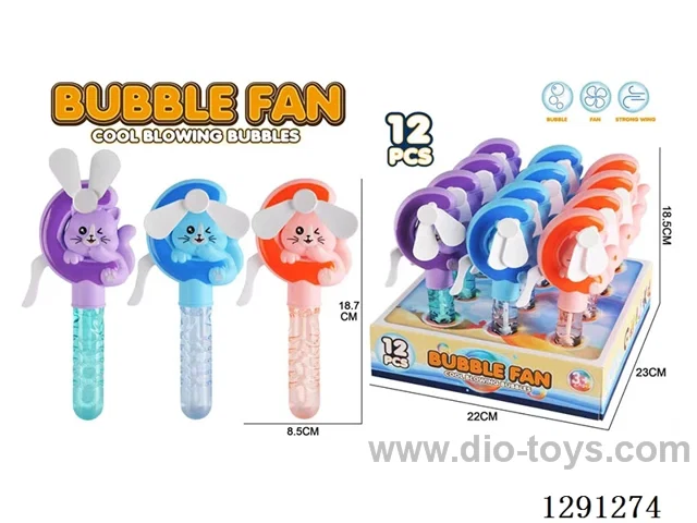Bubble Fans, 12PCS 3 Colors