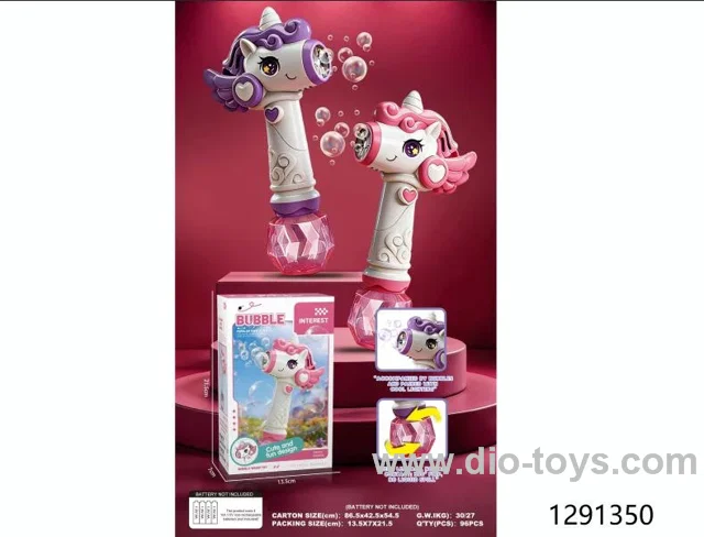 bubble gun，（4*AA/not include battery）