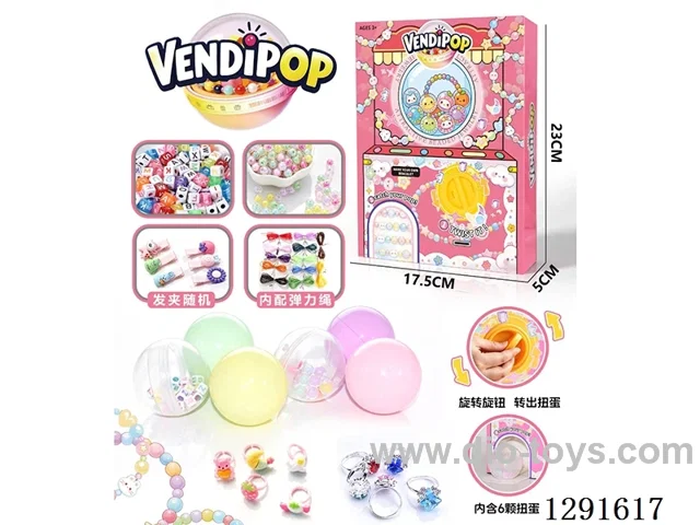 DIY Bead Jewelry Gachapon Machine