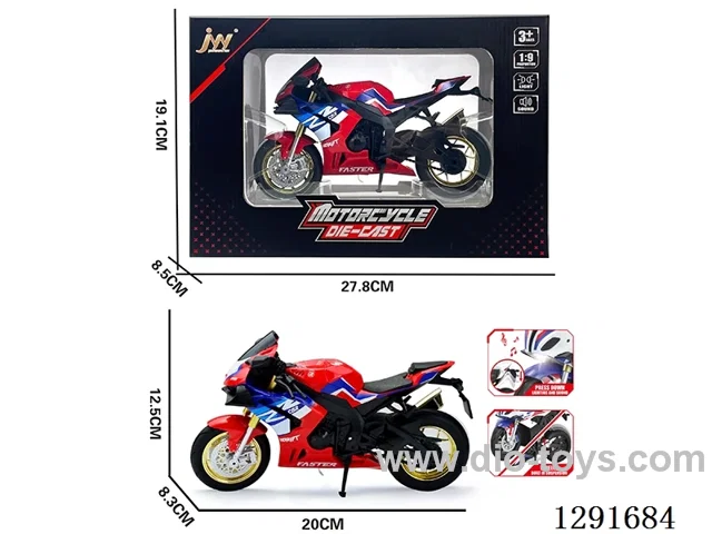 Simulation Alloy Motorcycle W L/M